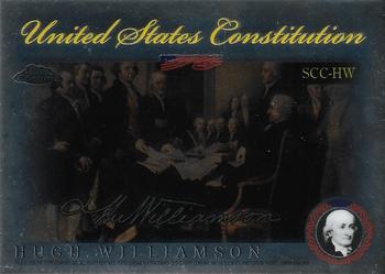 2006 Topps Chrome - United States Constitution #SCC-HW Hugh Williamson Front