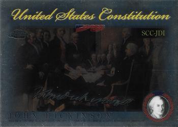 2006 Topps Chrome - United States Constitution #SCC-JDI John Dickinson Front