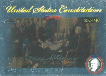 2006 Topps Chrome - United States Constitution #SCC-JMC James McHenry Front