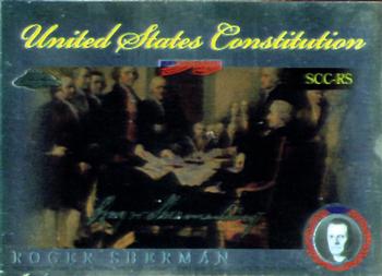 2006 Topps Chrome - United States Constitution #SCC-RS Roger Sherman Front