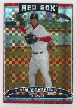 2006 Topps Chrome - X-Fractors #106 Tim Wakefield Front