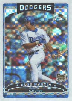 2006 Topps Chrome - X-Fractors #278 Russell Martin Front