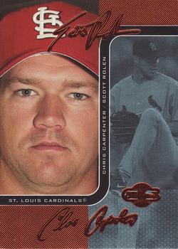 2006 Topps Co-Signers - Changing Faces Blue #DUO-B 13 Scott Rolen / Chris Carpenter Front