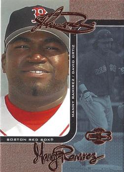 2006 Topps Co-Signers - Changing Faces Blue #DUO-A 52 David Ortiz / Manny Ramirez Front