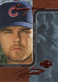 2006 Topps Co-Signers - Changing Faces Blue #DUO-B 67 Kerry Wood / Mark Prior Front