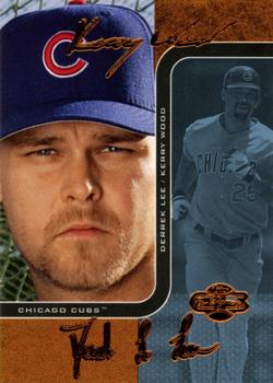 2006 Topps Co-Signers - Changing Faces Blue #DUO-C 67 Kerry Wood / Derrek Lee Front