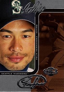 2006 Topps Co-Signers - Changing Faces Blue #DUO-A 75 Ichiro Suzuki / Felix Hernandez Front