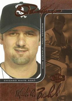 2006 Topps Co-Signers - Changing Faces Bronze #DUO-B 3 Paul Konerko / Mark Buehrle Front