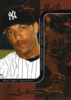 2006 Topps Co-Signers - Changing Faces Bronze #DUO-C 11 Gary Sheffield / Johnny Damon Front
