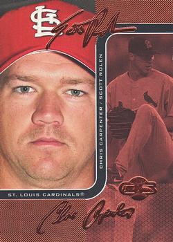 2006 Topps Co-Signers - Changing Faces Bronze #DUO-B 13 Scott Rolen / Chris Carpenter Front