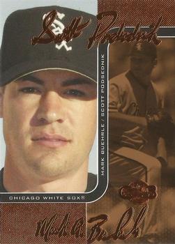 2006 Topps Co-Signers - Changing Faces Bronze #DUO-B 33 Scott Podsednik / Mark Buehrle Front