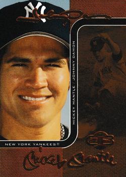 2006 Topps Co-Signers - Changing Faces Bronze #DUO-B 47 Johnny Damon / Mickey Mantle Front