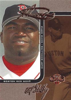 2006 Topps Co-Signers - Changing Faces Bronze #DUO-B 52 David Ortiz / Curt Schilling Front
