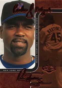 2006 Topps Co-Signers - Changing Faces Bronze #DUO-C 70 Carlos Delgado / Pedro Martinez Front