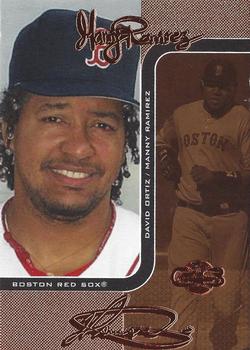 2006 Topps Co-Signers - Changing Faces Bronze #DUO-A 73 Manny Ramirez / David Ortiz Front