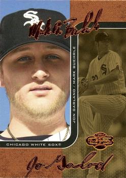 2006 Topps Co-Signers - Changing Faces Gold #DUO-C 53 Mark Buehrle / Jon Garland Front
