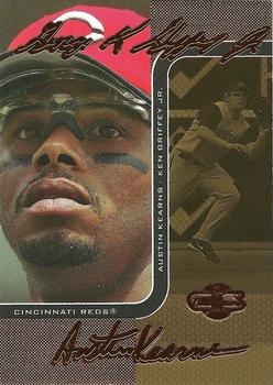 2006 Topps Co-Signers - Changing Faces Gold #DUO-A 95 Ken Griffey Jr. / Austin Kearns Front