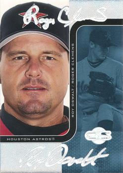 2006 Topps Co-Signers - Changing Faces HyperSilver Blue #DUO-B 2 Roger Clemens / Roy Oswalt Front