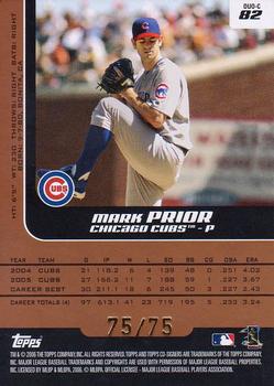 2006 Topps Co-Signers - Changing Faces HyperSilver Bronze #DUO-C 82 Mark Prior / Derrek Lee Back