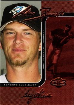 2006 Topps Co-Signers - Changing Faces Red #DUO-A 79 A.J. Burnett / Troy Glaus Front