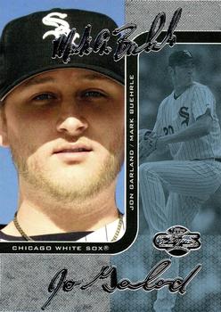 2006 Topps Co-Signers - Changing Faces Silver Blue #DUO-C 53 Mark Buehrle / Jon Garland Front