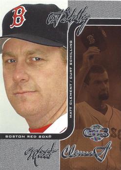 2006 Topps Co-Signers - Changing Faces Silver Bronze #DUO-B 6 Curt Schilling / Matt Clement Front