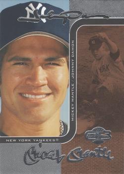 2006 Topps Co-Signers - Changing Faces Silver Bronze #DUO-B 47 Johnny Damon / Mickey Mantle Front