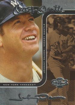 2006 Topps Co-Signers - Changing Faces Silver Gold #DUO-C 7 Mickey Mantle / Johnny Damon Front