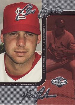 2006 Topps Co-Signers - Changing Faces Silver Red #DUO-B 78 Chris Carpenter / Scott Rolen Front