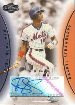 2006 Topps Co-Signers - Solo Sigs #SS-DS Darryl Strawberry Front