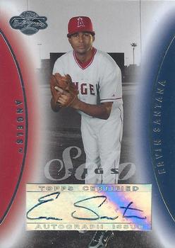 2006 Topps Co-Signers - Solo Sigs #SS-ES Ervin Santana Front