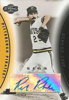 2006 Topps Co-Signers - Solo Sigs #SS-RR Rick Rhoden Front