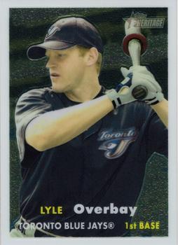 2006 Topps Heritage - Chrome #9 Lyle Overbay Front