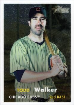 2006 Topps Heritage - Chrome #11 Todd Walker Front
