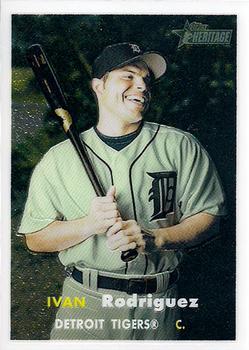 2006 Topps Heritage - Chrome #55 Ivan Rodriguez Front