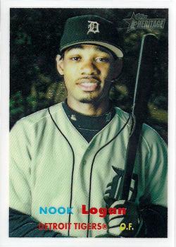 2006 Topps Heritage - Chrome #81 Nook Logan Front
