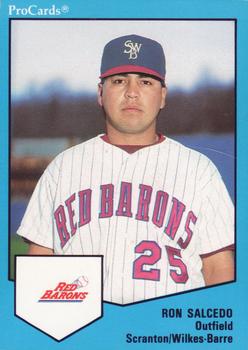 1989 ProCards Triple A #707 Ron Salcedo Front