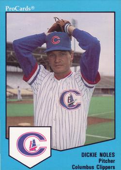 1989 ProCards Triple A #749 Dickie Noles Front