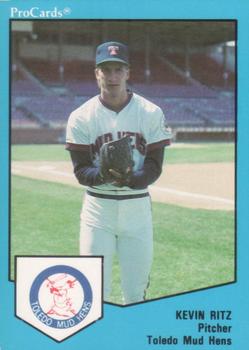 1989 ProCards Triple A #786 Kevin Ritz Front
