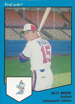 1989 ProCards Triple A #1211 Billy Moore Front