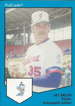 1989 ProCards Triple A #1231 Jay Baller Front