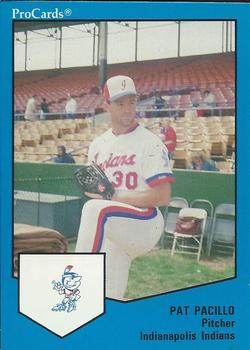 1989 ProCards Triple A #1236 Pat Pacillo Front