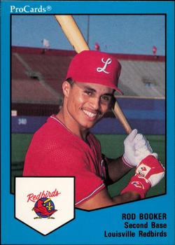 1989 ProCards Triple A #1264 Rod Booker Front