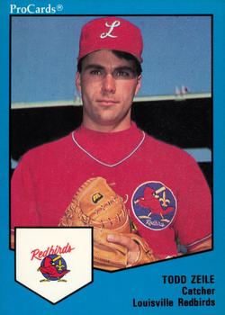 1989 ProCards Triple A #1267 Todd Zeile Front