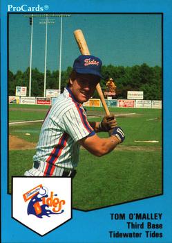 1989 ProCards Triple A #1965 Tom O'Malley Front