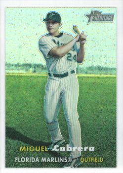 2006 Topps Heritage - Chrome Refractors #78 Miguel Cabrera Front