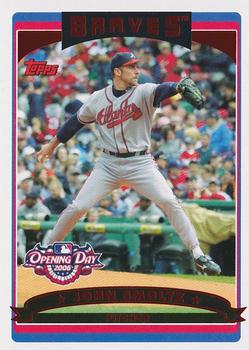 2006 Topps Opening Day - Red Foil #63 John Smoltz Front