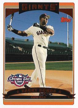 2006 Topps Opening Day - Red Foil #100 Barry Bonds Front
