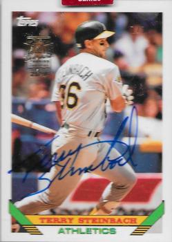 2019 Topps Archives Signature Series Retired Player Edition - Terry Steinbach #18 Terry Steinbach Front