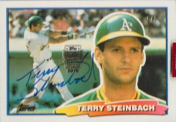 2019 Topps Archives Signature Series Retired Player Edition - Terry Steinbach #39 Terry Steinbach Front